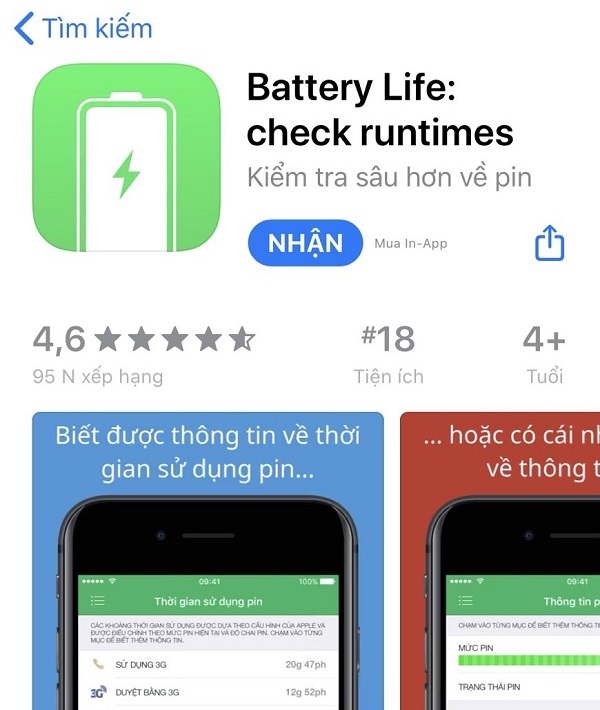 app Battery Life