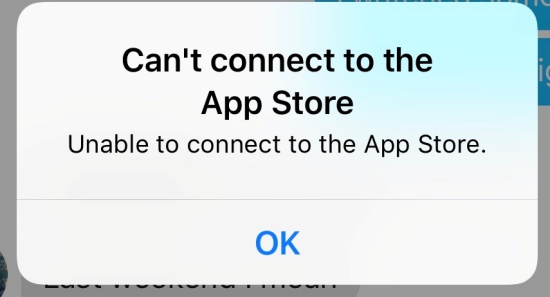 iPhone không vào được Appstore sẽ gây ra nhiều bất tiện