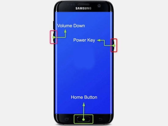 Cách thoát khỏi chế độ Download Mode trên Samsung có nút Home