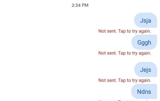 Lỗi Realme không gửi được tin nhắn