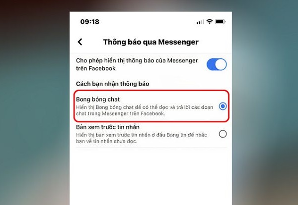 Hướng dẫn cách bật - tắt bong bóng chat Messenger trên Samsung